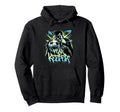 Fear Keeper Graffiti Soccer Goalkeeper Hoodie - Minimalist Print Men Women