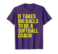 Funny Softball Coach Gift Softball T-Shirt - Novelty Apparel Men Women