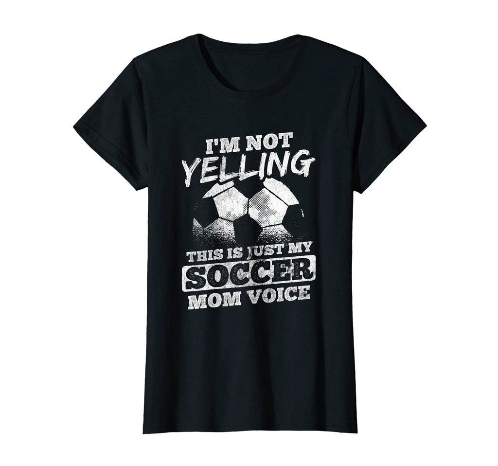 Womens Not Yelling Mom Voice Sports T-Shirt - Streetwear Style Unisex