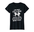 Womens Not Yelling Mom Voice Sports T-Shirt - Streetwear Style Unisex