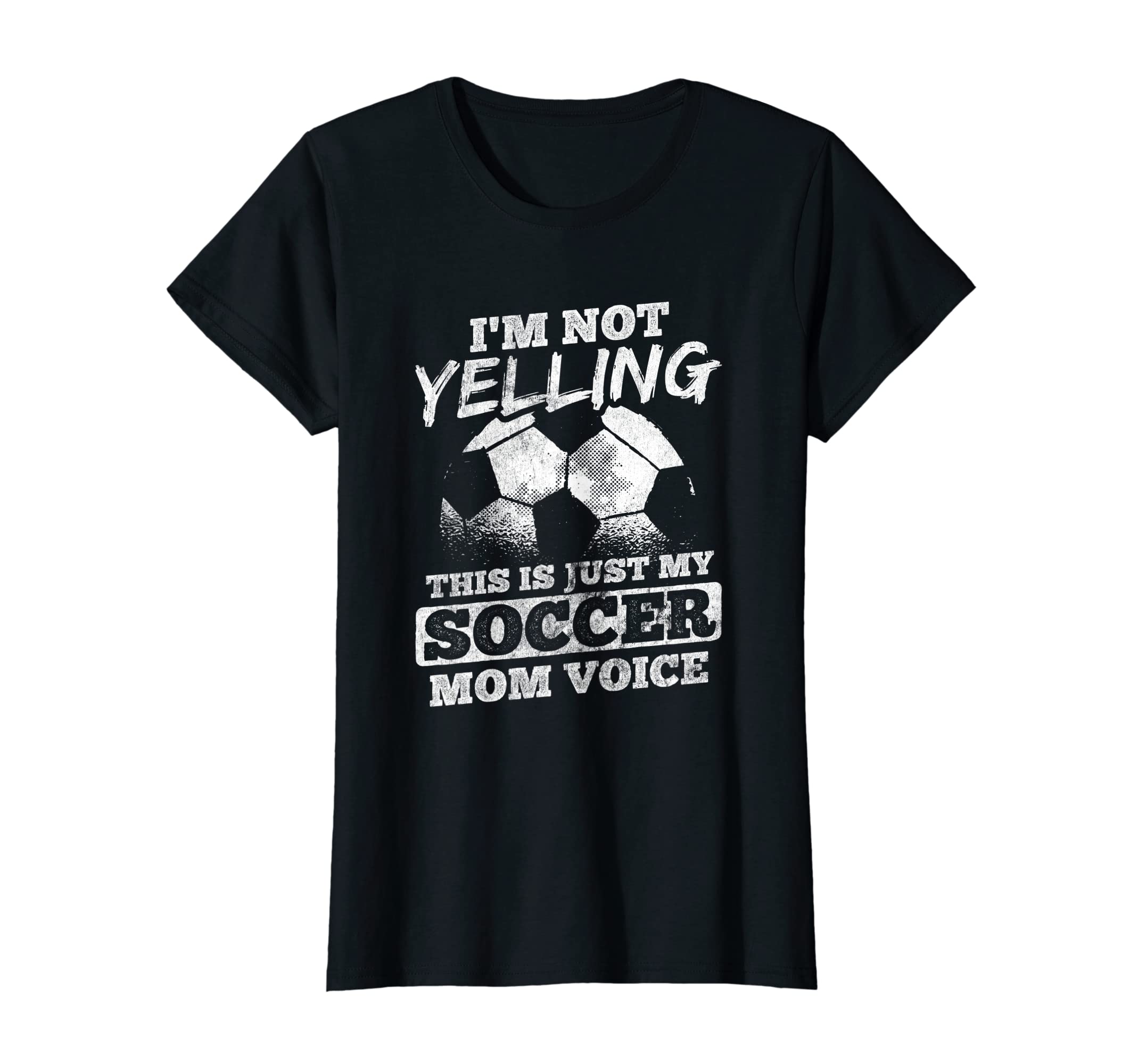 Womens Not Yelling Mom Voice Sports T-Shirt - Streetwear Style Unisex