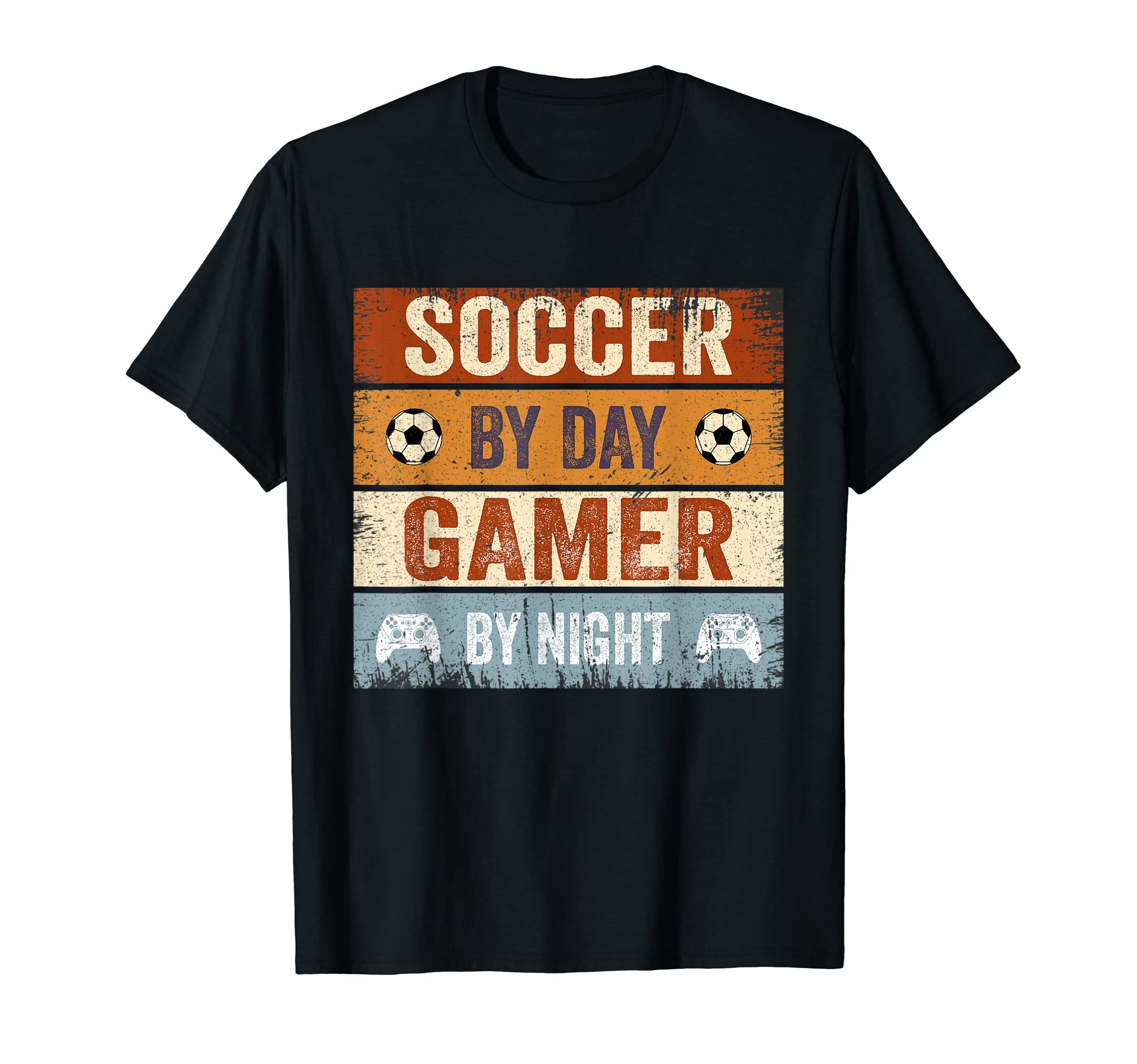 Funny Gaming Sayings Soccer Day Gamer T-Shirt - Novelty Apparel Men Women