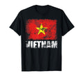 Vietnam Vietnamese Flag T-Shirt - Graphic Print for Adults