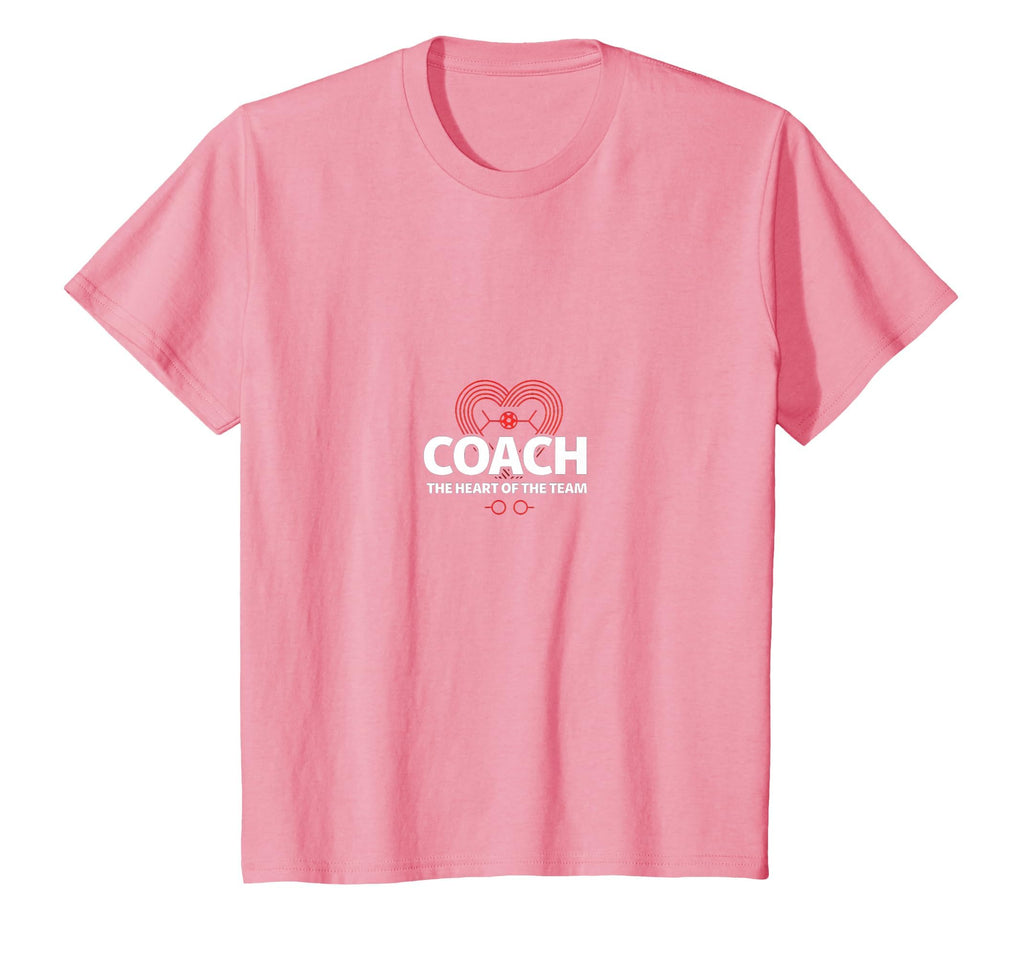 Soccer Coach Heart Team Inspiring T-Shirt - Unique Graphic Men Women