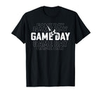 Soccer Game Day Mom Soccer Mom Life T-Shirt - Minimalist Print for Adults