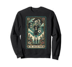 Soccer Mom Skeleton Coffee Football Sweatshirt - Graphic Print Unisex