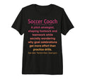 Funny Soccer Coach Tri Blend T-Shirt - Aesthetic Graphic for Adults