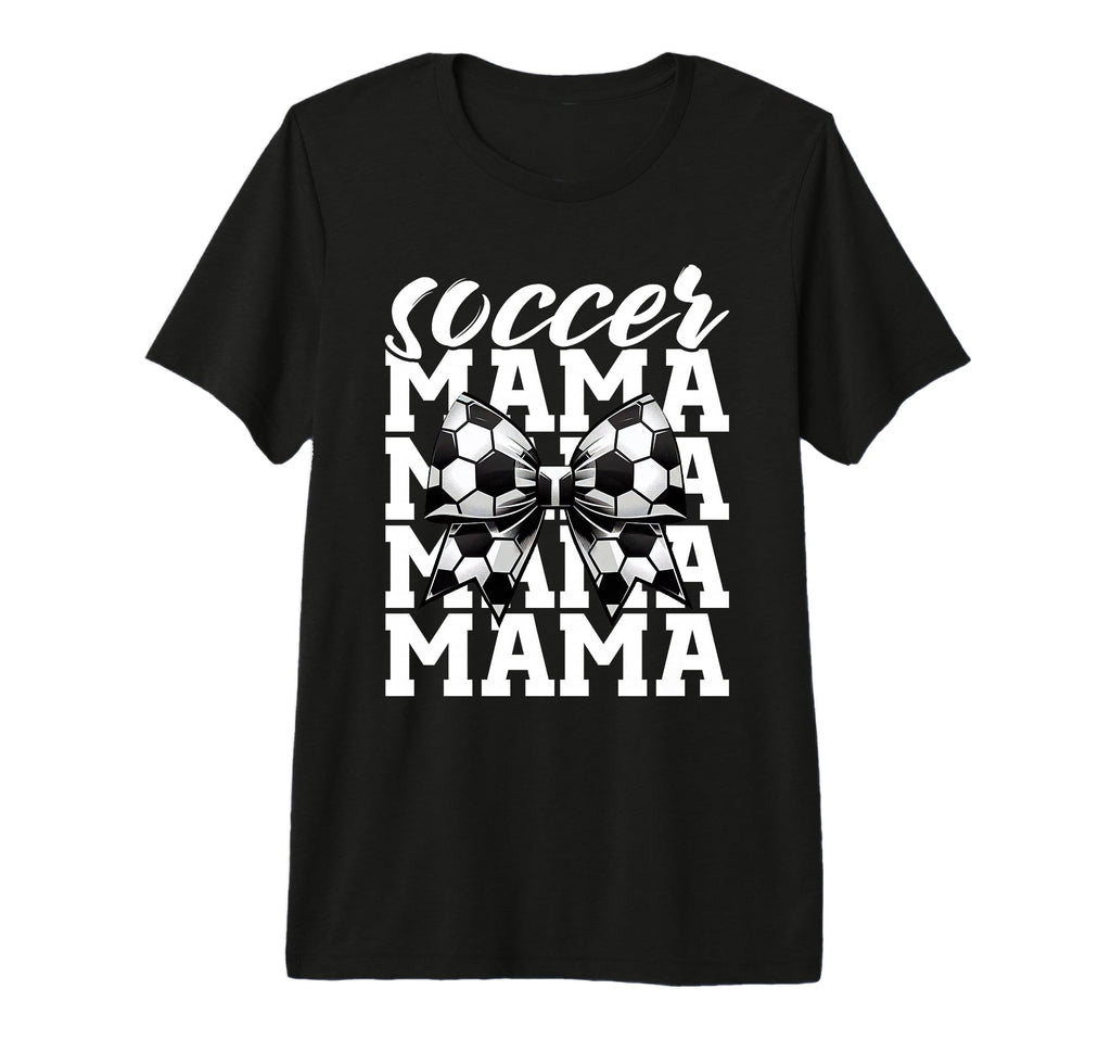Soccer Mama Football Mothers Day T-Shirt - Minimalist Print for Adults