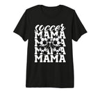 Soccer Mama Football Mothers Day T-Shirt - Minimalist Print for Adults