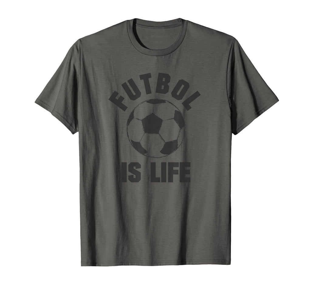 Futbol Is Life Soccer T-Shirt - Minimalist Print Unisex