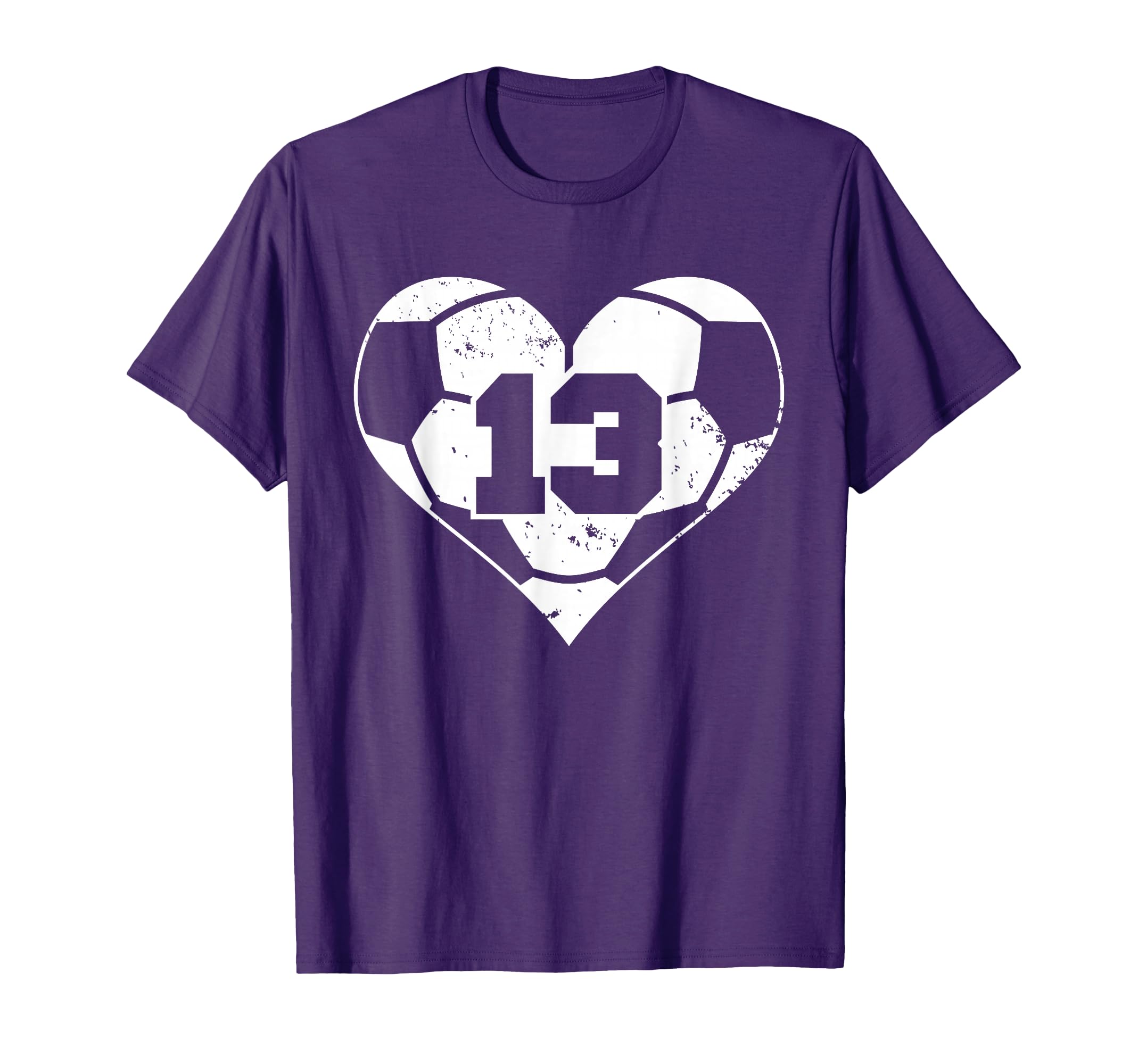 Soccer Number 13 Jersey Funny Soccer T-Shirt - Novelty Apparel Men Women