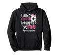 Little Sister Soccer Goalie Sister Hoodie - Custom Art Print Men Women