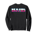 Be Goals Soccer Soccer Moms Soccer Sweatshirt - Unique Graphic Unisex