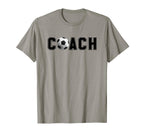 Soccer Coach T-Shirt - Casual Everyday Wear for Adults