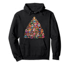Soccer Tree Holiday Soccer Team Hoodie - Novelty Apparel for Adults