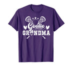 Lacrosse Goalie Grandma Lacrosse T-Shirt - Trendy Graphic for Adults