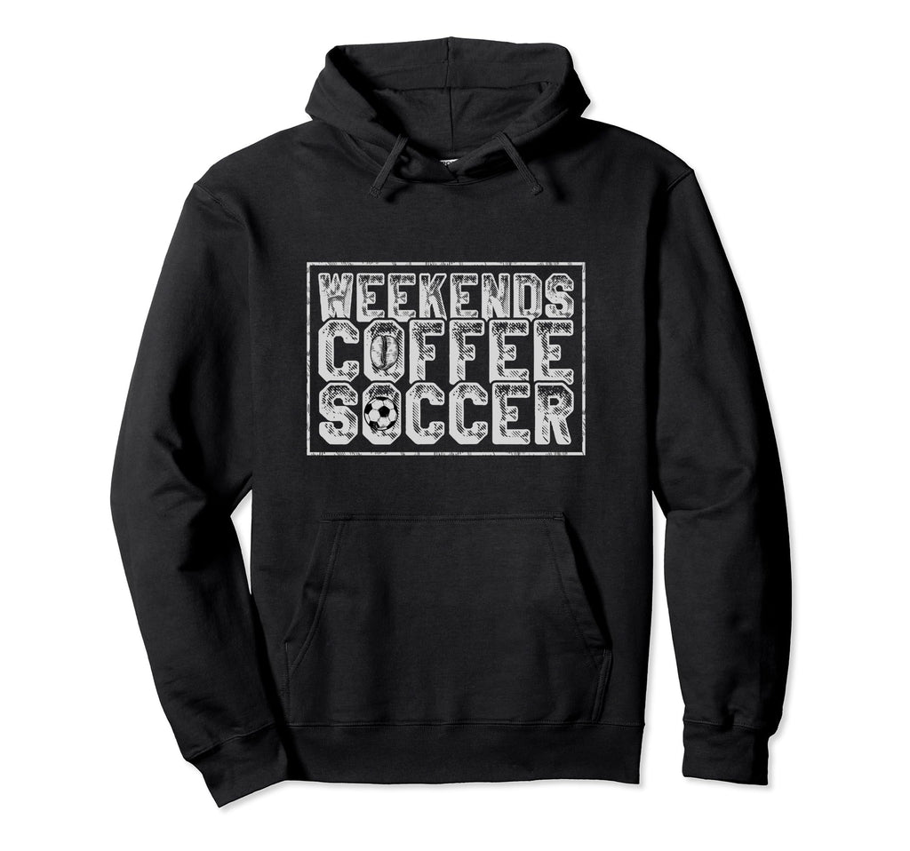 Funny Soccer Player Coffee Soccer Fans Hoodie - Graphic Print Men Women