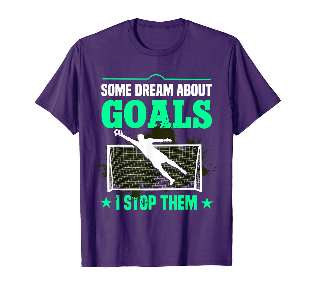 Goalkeeper Soccer Goalie Gloves T-Shirt - Custom Art Print for Adults