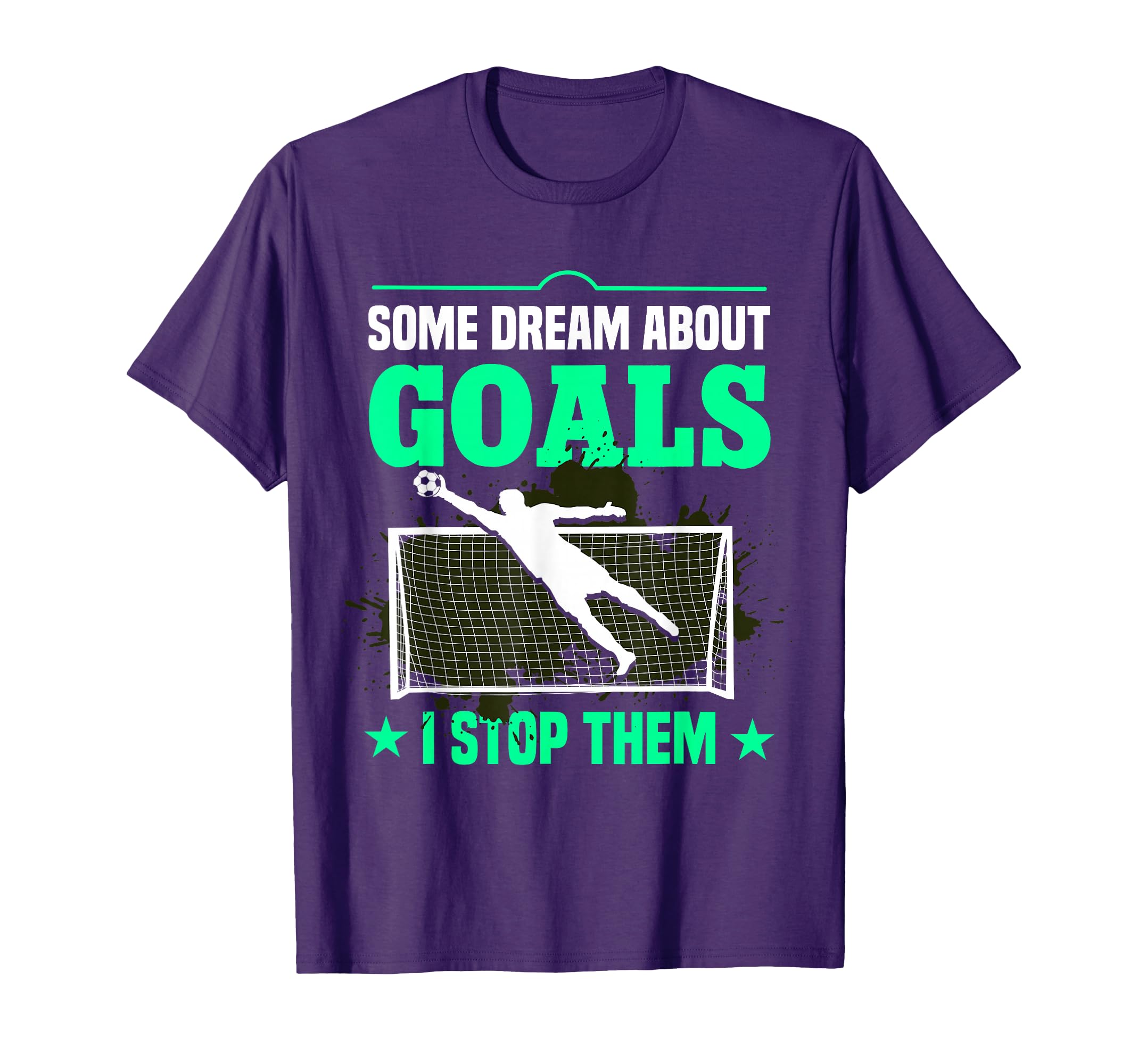 Goalkeeper Soccer Goalie Gloves T-Shirt - Custom Art Print for Adults