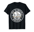 Off To Watch Soccer Silly Goose Funny T-Shirt - Unique Graphic Unisex