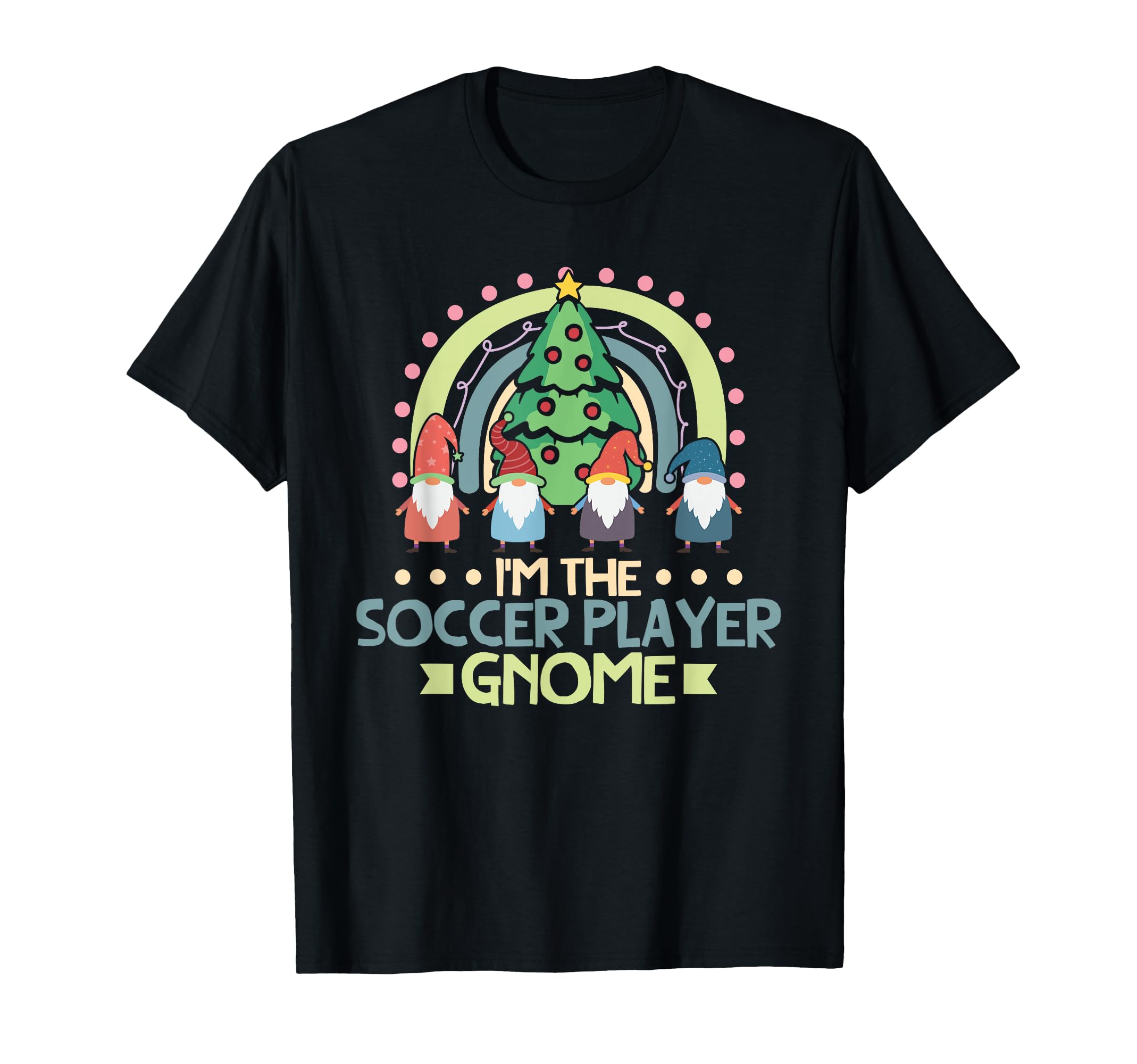 Im Soccer Player Gnome Family Matching T-Shirt - Graphic Print Unisex
