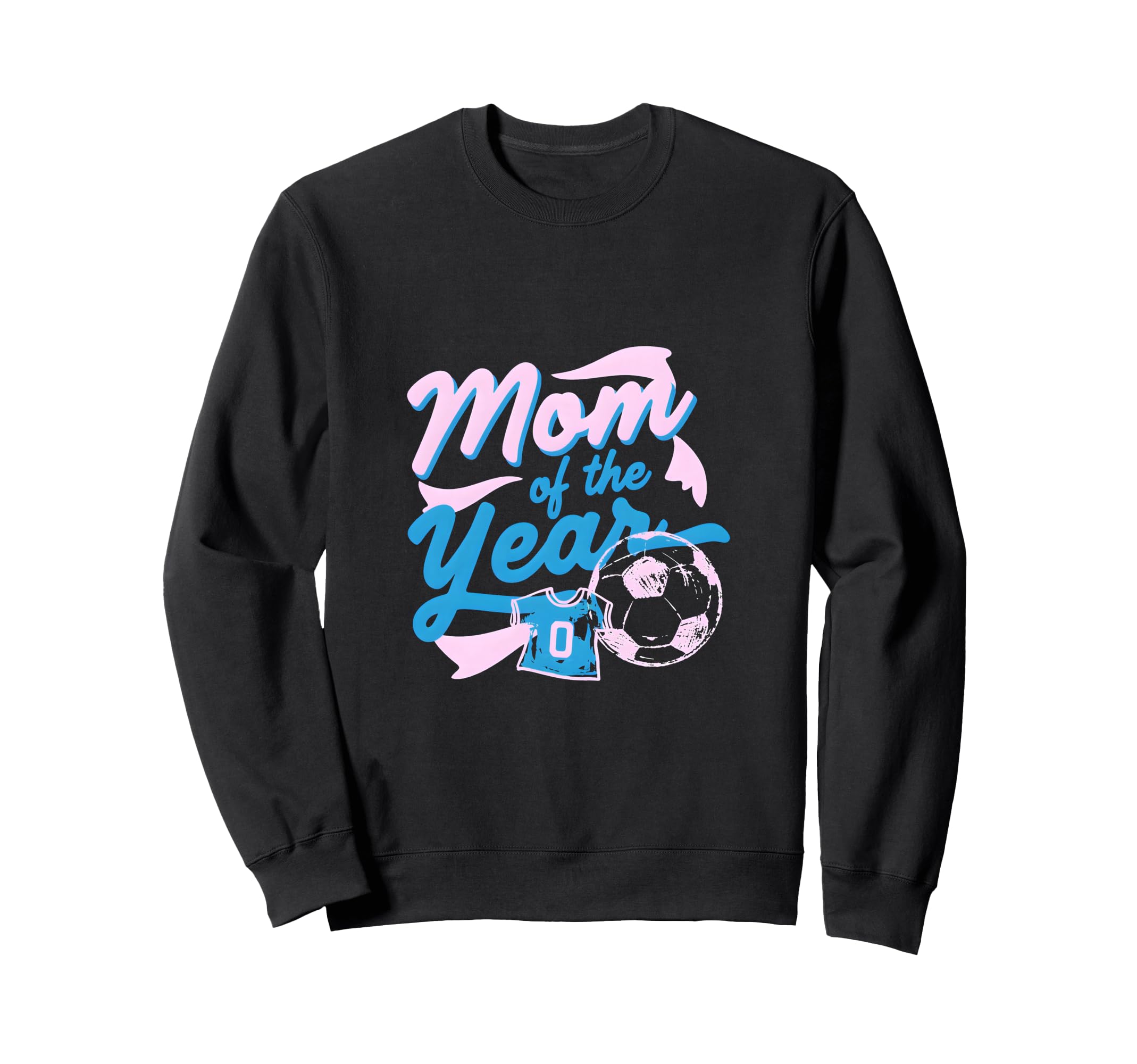 Mom Year Soccer Mom Pride Sweatshirt - Trendy Graphic for Adults