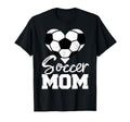 Soccer Mom Heart Funny Heartfelt Love T-Shirt - Custom Art Print Men Women