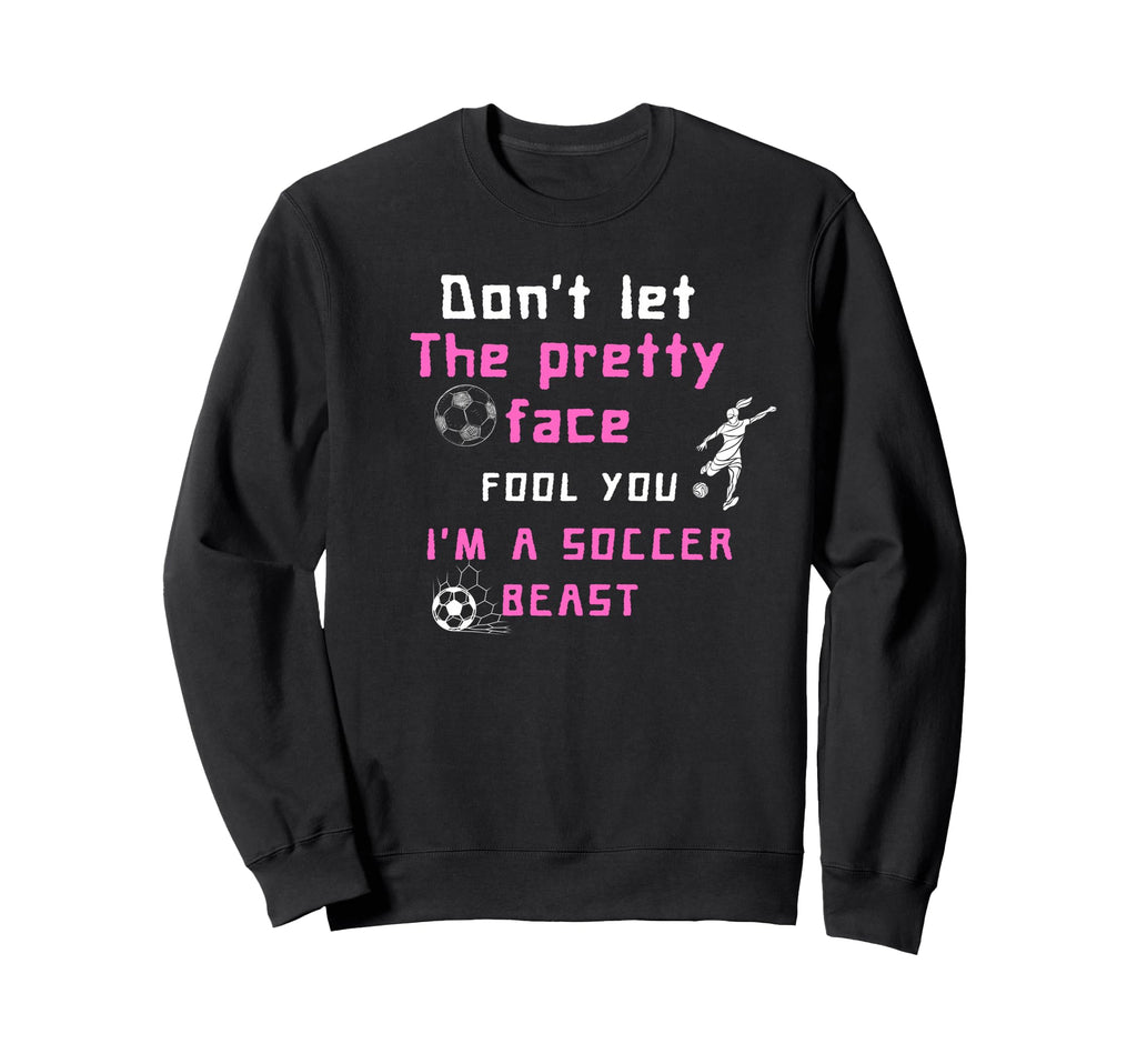 Mom Soccer Player Coach Soccer Sweatshirt - Trendy Graphic Men Women