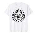 Live It Love It Play It Soccer Funny T-Shirt - Graphic Print Men Women