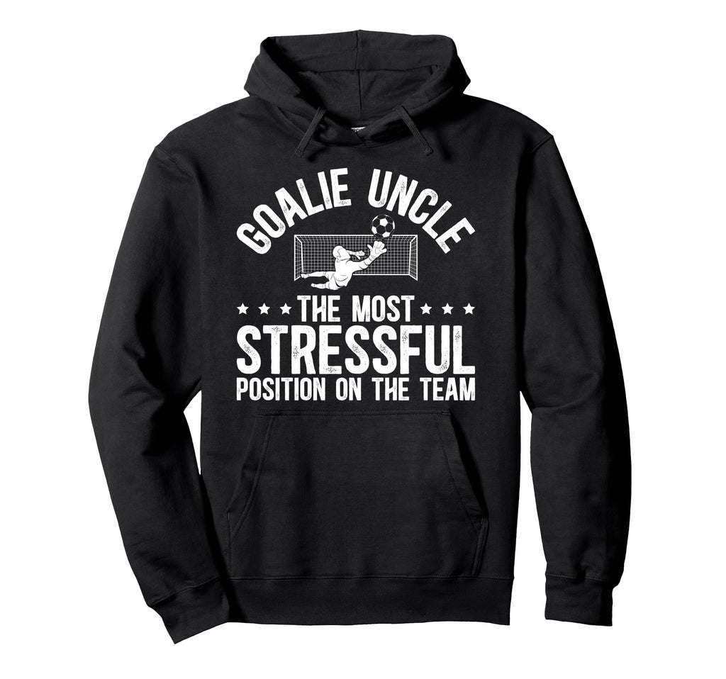 Funny Soccer Goalie Uncle Soccer Keeper Hoodie - Trendy Graphic Men Women