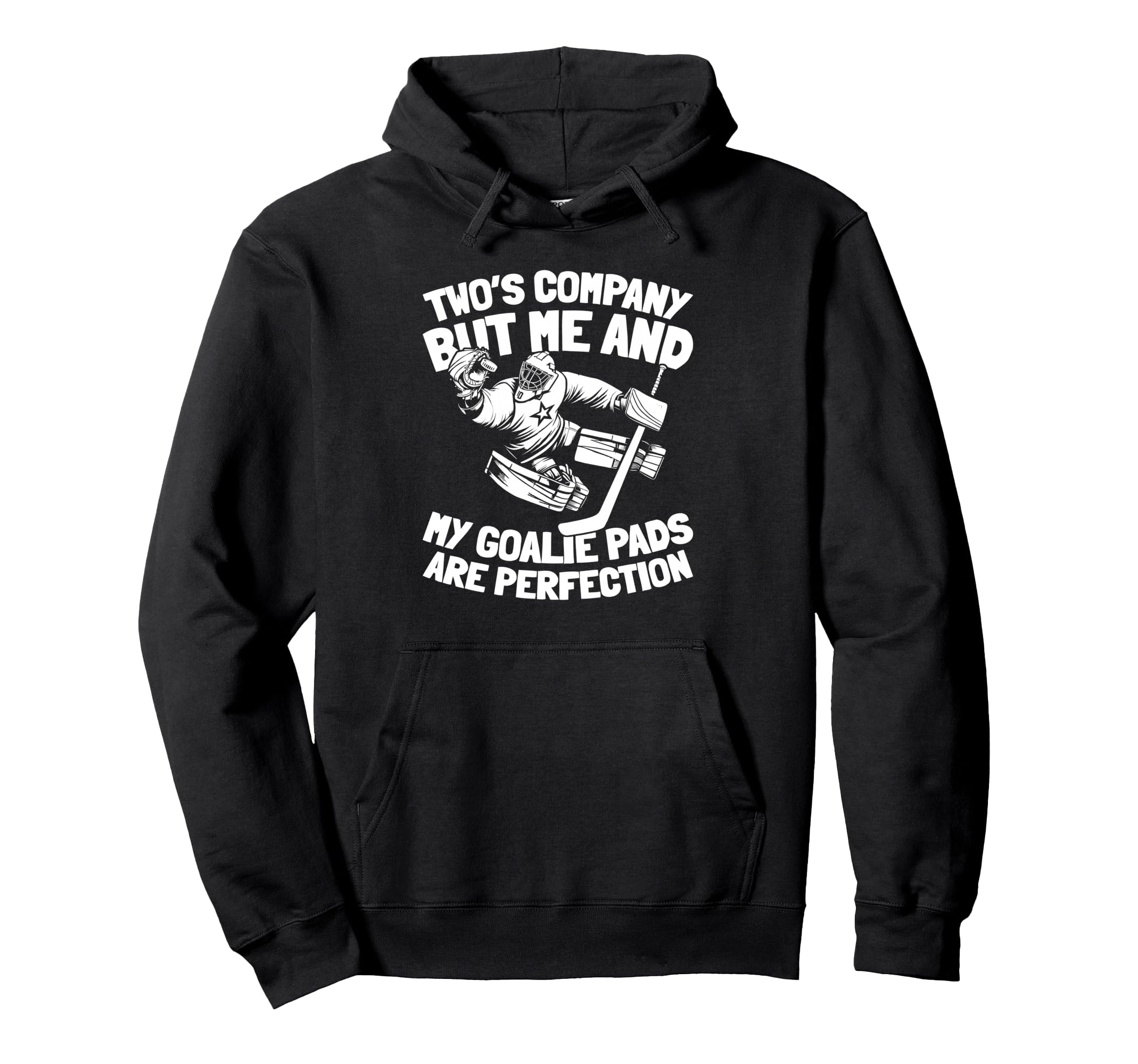 Hockey Goalkeeper Ice Hockey Goalie Hoodie - Streetwear Style Unisex