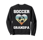Soccer Grandpa Family Matching Sweatshirt - Aesthetic Graphic Men Women