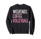 Groovy Weekend Coffee And Sweatshirt - Novelty Apparel for Adults