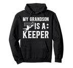 Soccer Keeper Grandpa Soccer Goalie Hoodie - Casual Everyday Wear Unisex