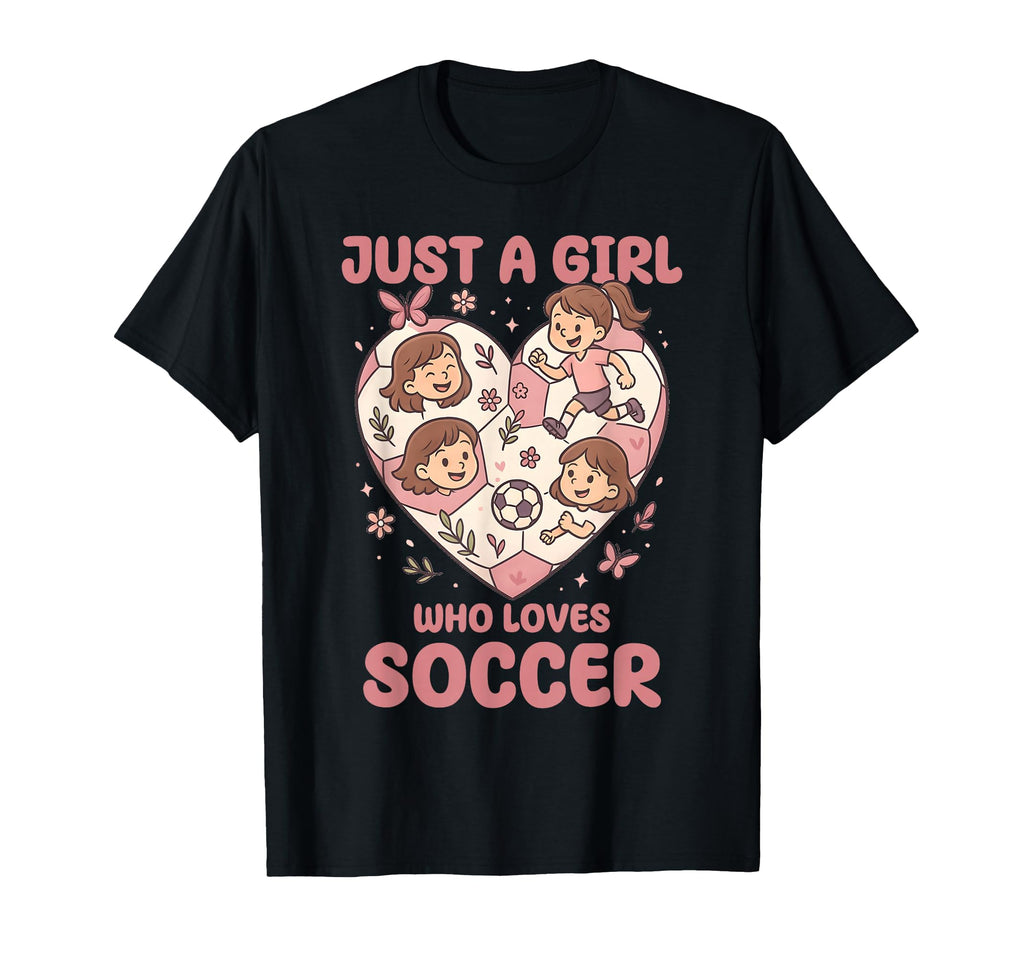Just Who Loves Soccer My Sports Era T-Shirt - Novelty Apparel for Adults