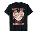 Just Who Loves Soccer My Sports Era T-Shirt - Novelty Apparel for Adults