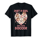 Just Who Loves Soccer My Sports Era T-Shirt - Novelty Apparel for Adults