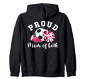 Proud Cheerleader Soccer Player Mom Hoodie - Streetwear Style Men Women