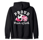 Proud Cheerleader Soccer Player Mom Hoodie - Streetwear Style Men Women
