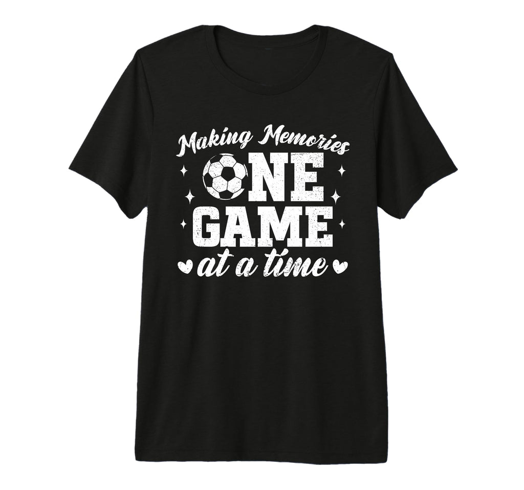 Soccer Mom Game Day Sport Mom Tri Blend T-Shirt - Custom Art Print Unisex