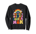 Somebodys Loud Mouth Soccer Mom Bball Sweatshirt - Graphic Print Unisex