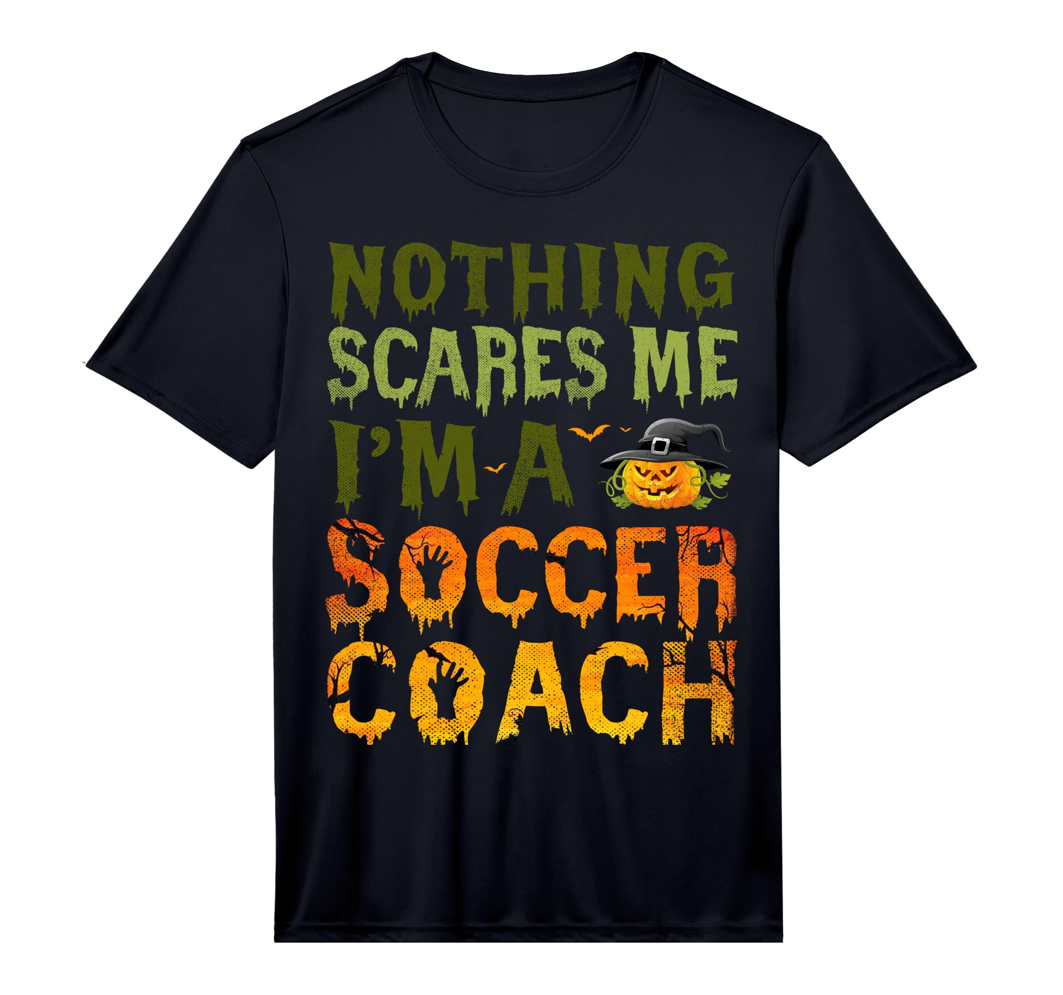 Mens Nothing Scares Me Im Soccer T-Shirt - Custom Art Print for Adults