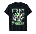 Its My 9Th Soccer Birthday Party 9Th T-Shirt - Unique Graphic Men Women