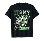 Its My 9Th Soccer Birthday Party 9Th T-Shirt - Unique Graphic Men Women