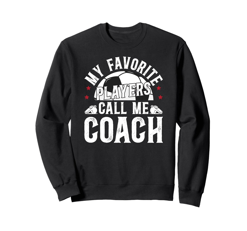 Proud Soccer Coach Soccer Coaching Sweatshirt - Unique Graphic for Adults