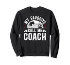Proud Soccer Coach Soccer Coaching Sweatshirt - Unique Graphic for Adults