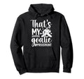 Proud Hockey Goalkeeper Aunt Hockey Hoodie - Minimalist Print Men Women