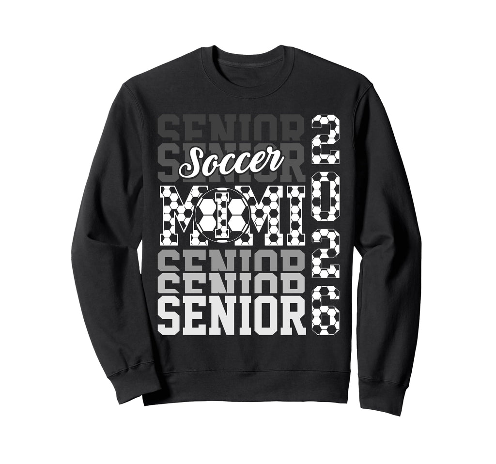 2026 Soccer Senior Mimi Graduation Sweatshirt - Streetwear Style Unisex