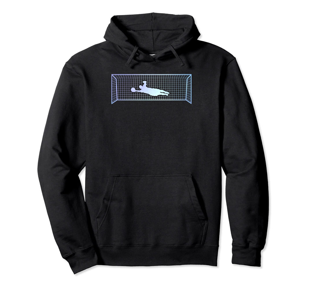 Soccer Goal Keeper Soccer Player Hoodie - Aesthetic Graphic Unisex