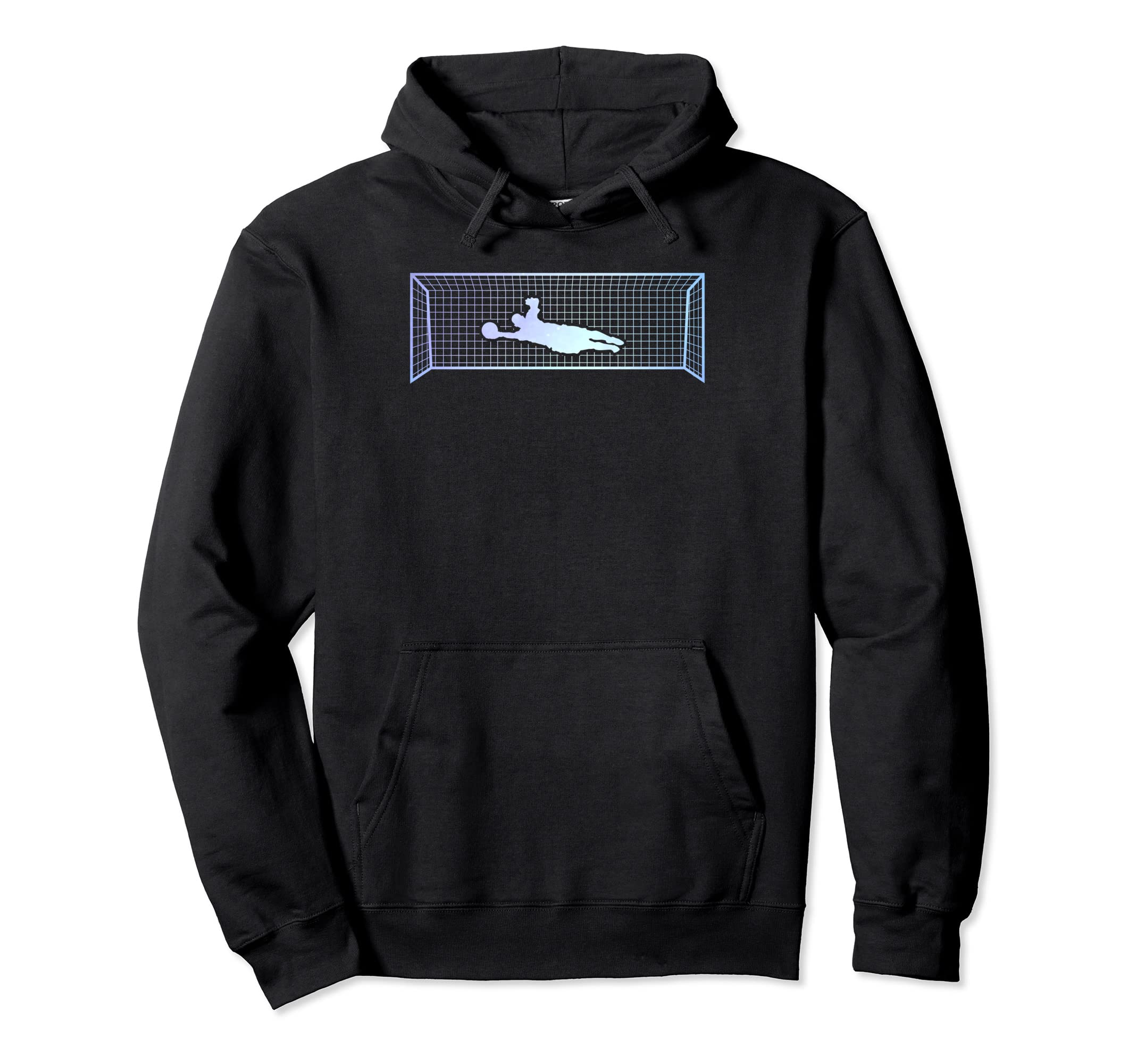 Soccer Goal Keeper Soccer Player Hoodie - Aesthetic Graphic Unisex